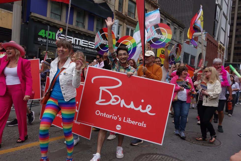 Toronto LGBTQ pride parade dyke march transgender liberation 2024