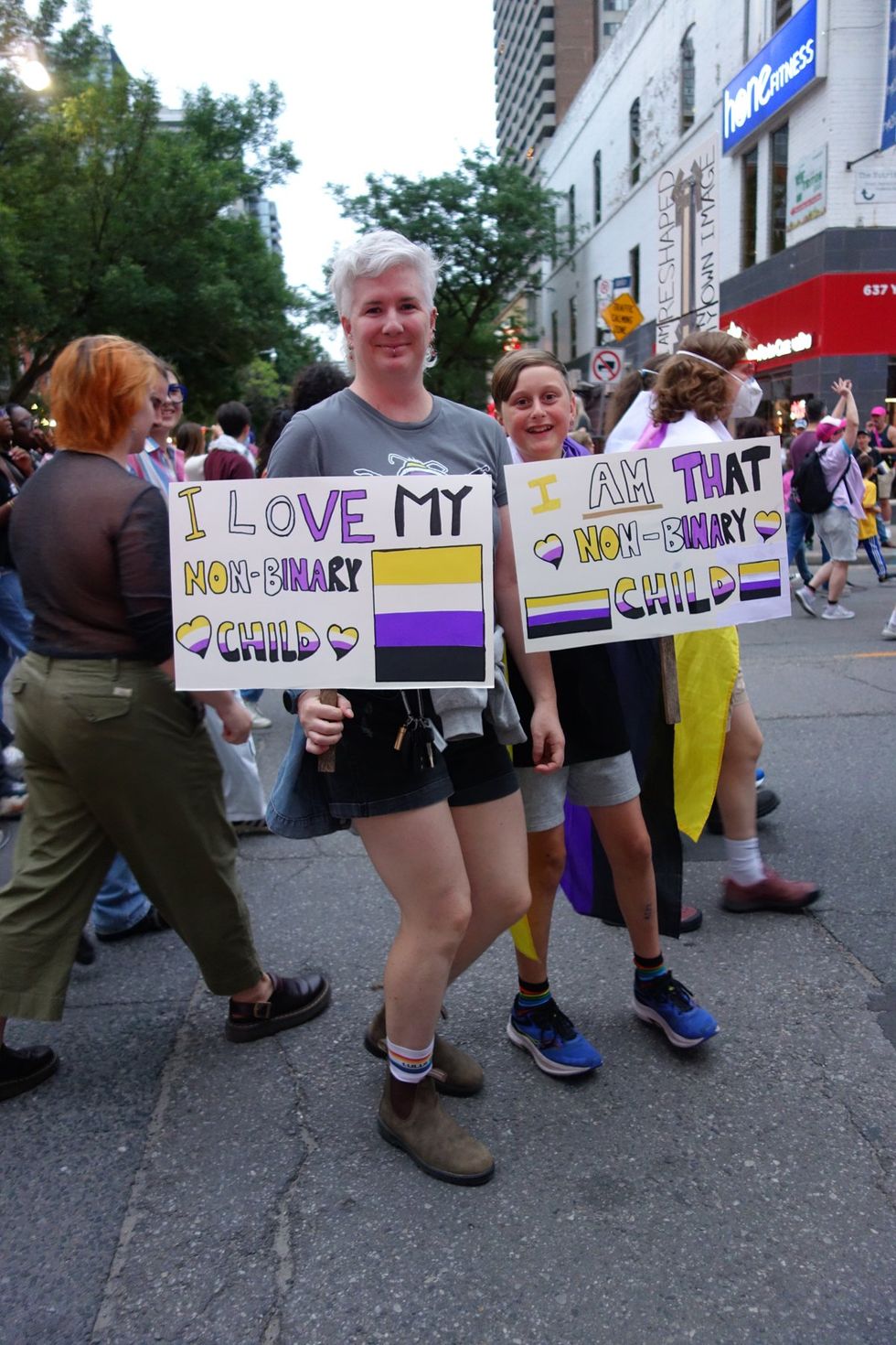 Toronto LGBTQ pride parade dyke march transgender liberation 2024