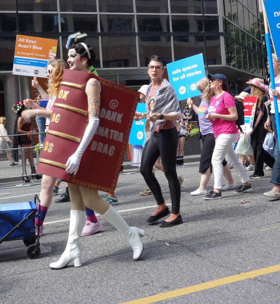 Toronto LGBTQ pride parade dyke march transgender liberation 2024