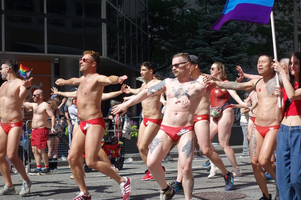 Toronto LGBTQ pride parade dyke march transgender liberation 2024