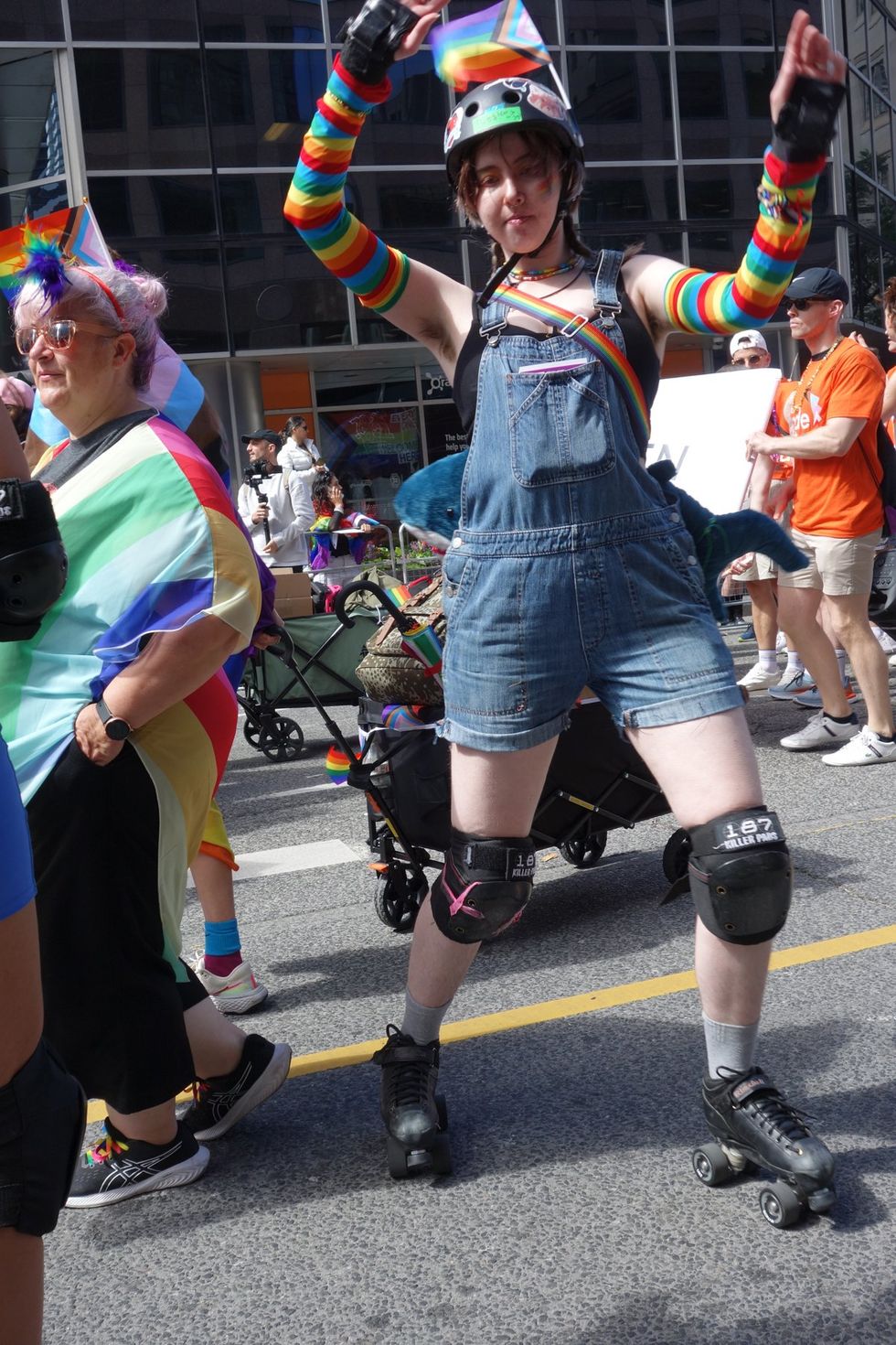 Toronto LGBTQ pride parade dyke march transgender liberation 2024