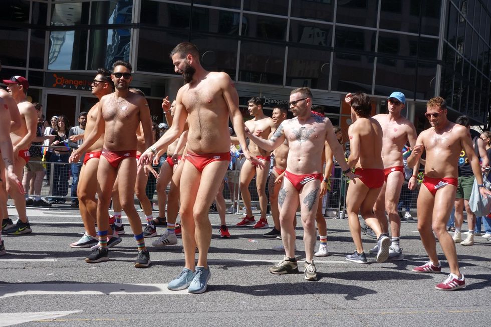 Toronto LGBTQ pride parade dyke march transgender liberation 2024