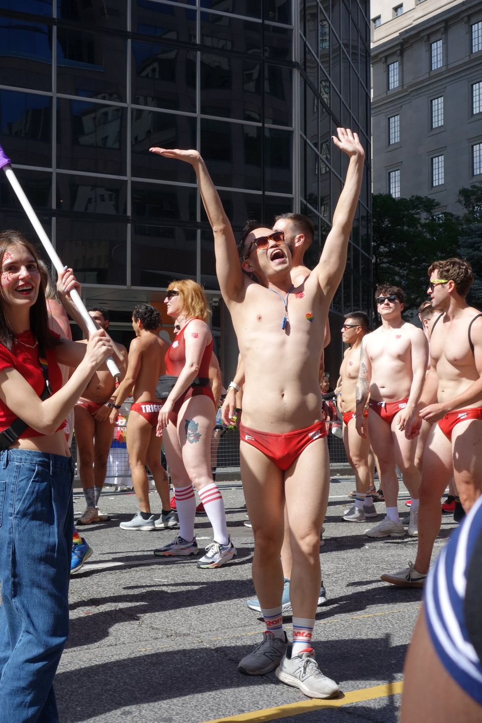 Toronto LGBTQ pride parade dyke march transgender liberation 2024