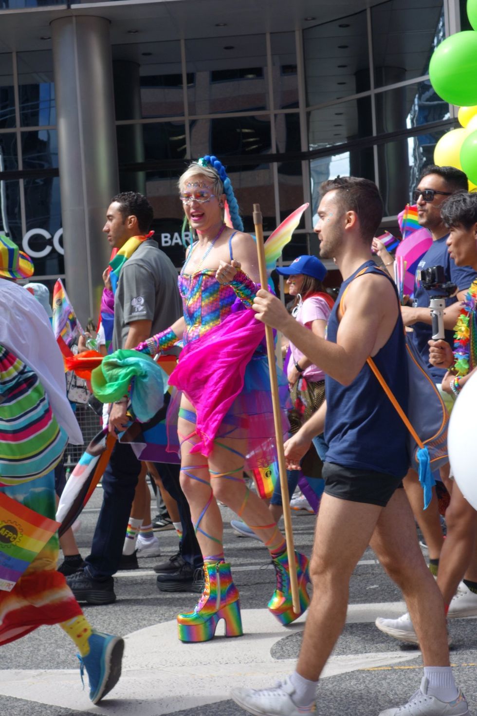 Toronto LGBTQ pride parade dyke march transgender liberation 2024