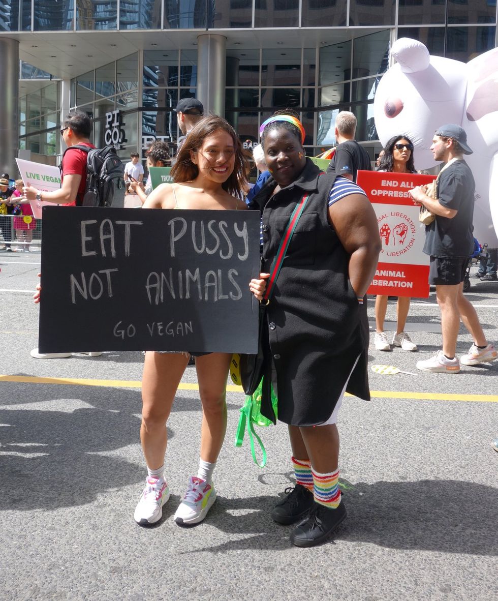 Toronto LGBTQ pride parade dyke march transgender liberation 2024