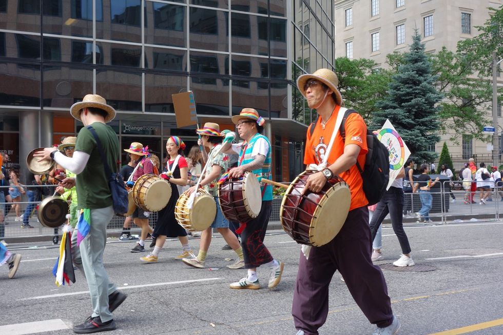 Toronto LGBTQ pride parade dyke march transgender liberation 2024