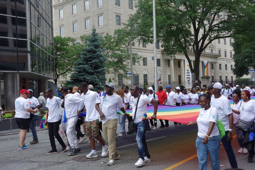 Toronto LGBTQ pride parade dyke march transgender liberation 2024