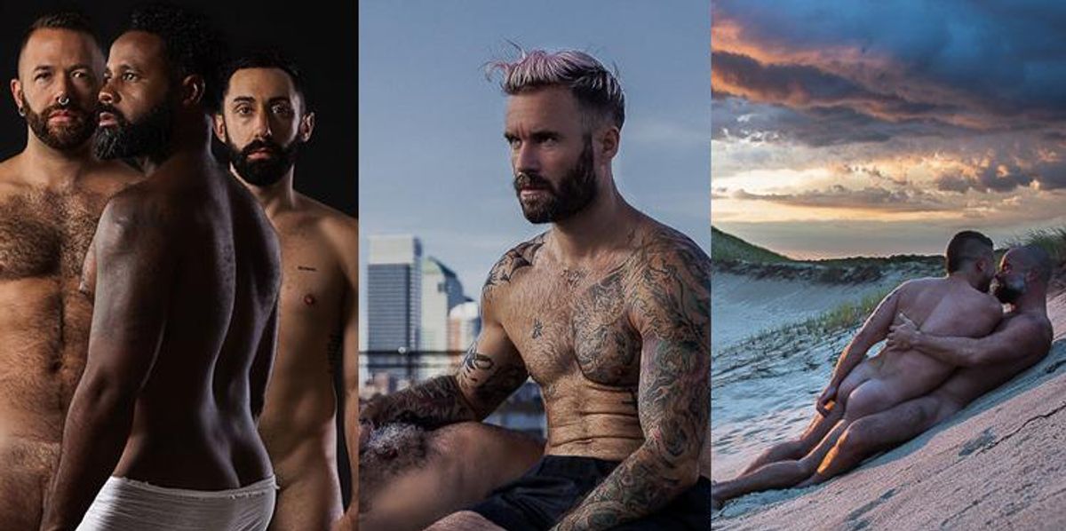 Naked Beach Sex Voyeur - With Nude Males Photographer Ron Amato Explores Gay Sexuality & Nature