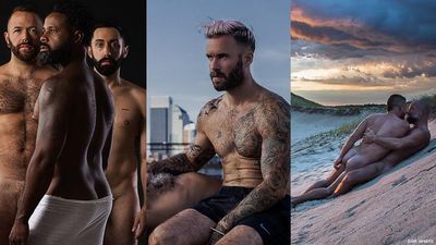 400px x 225px - With Nude Males Photographer Ron Amato Explores Gay Sexuality & Nature