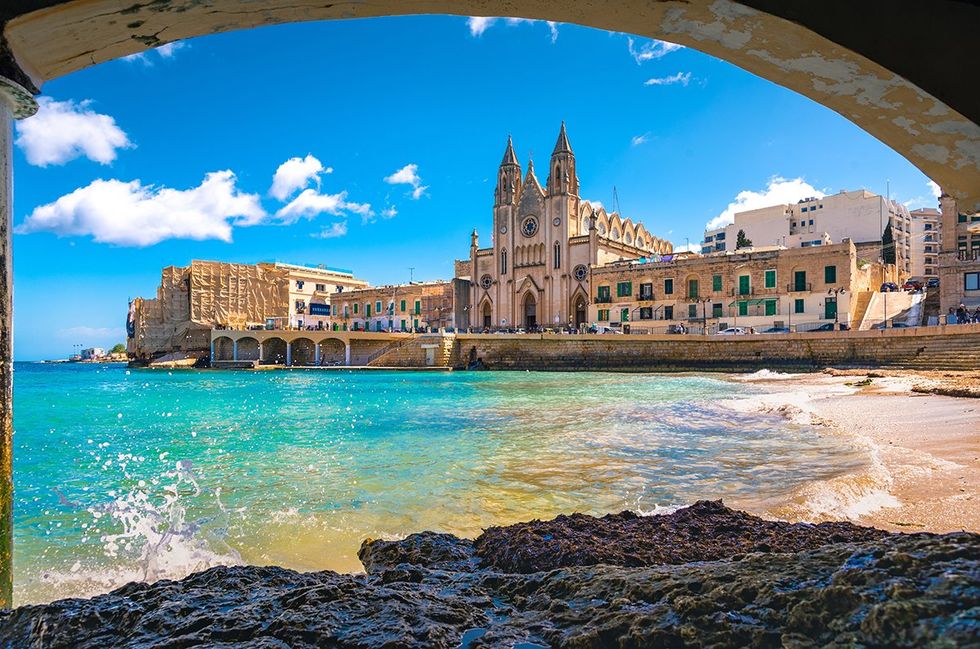 View of Saint Julian, Malta