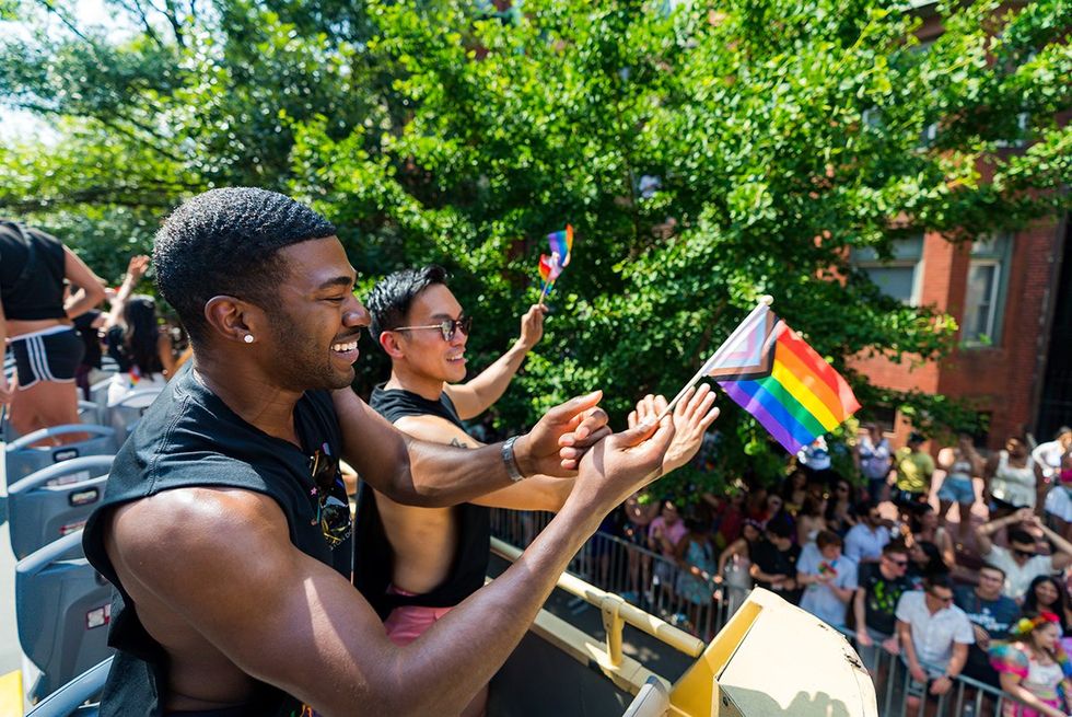 Washington, D.C. Gears Up for WorldPride 2025 - \u200bTeraj and Barry Hoy at Capital Pride 2023