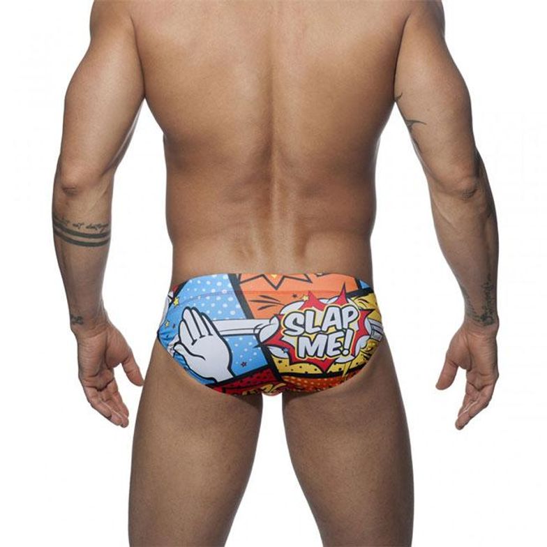 ADDICTED 'Swimderwear' 2-in-1 Swim Brief Underwear Garment w/ Push