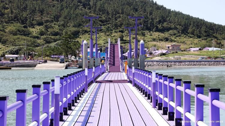 Banwol Island South Korea Purple Island