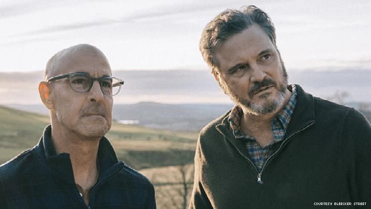 Stanley Tucci and Collin Firth 